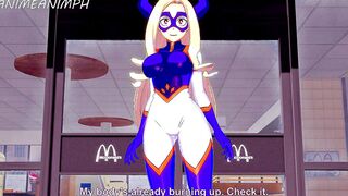 MY HERO ACADEMIA MOUNT LADY X MIDORIYA IZUKU HENTAI ANIMATED 3D UNCENSORED