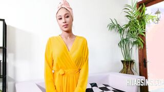 Arab Milf Into Hijab Takes Care Of Son