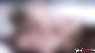 OLDNANNY Freaky Solo Older Self Pleasuring Bushy Twat