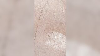 cunt with mouth Pee outside four
