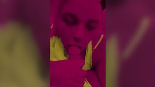 I love blowing my hubby's rock rough penis