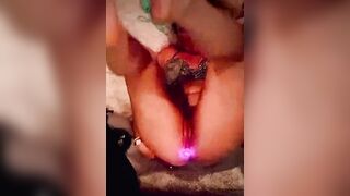 Cougar cummin while masterbating wanting two dicks