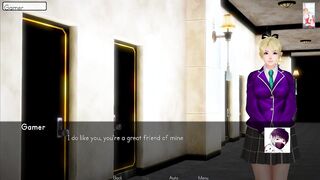 Harem College Visual Novel Part one