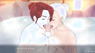 QUICKIE: A LOVE HOTEL STORY V0.24.two-teenie-Double Tit Job With Laura And Mai