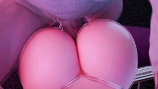 doa: mai shiranui asked me pole sex doggy boned for her birthday gift inside homemade vip strip club! 