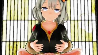 【MMD R-eighteen SEX DANCE】MASTURB WITH HER JUGS CUTIE BIMBOS WITH HIS HUGE ホットな女の子[MMD]