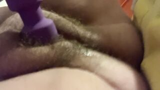 Squirting with a sex toy
