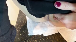 goddess vagina masturbates and moans!