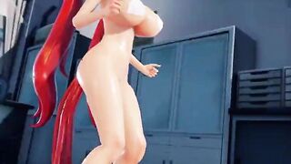 【MMD R-teenie SEX DANCE】BIG TITTIES AND HUGE BUTTOCKS SLUTS SHOWS HER HUGE BUTTOCKS HOTホットな女の子[MMD]