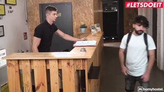 HORNYHOSTEL - Big Titted Spanish Beauty Amy Amor Fucks Behind Her Brothers Back