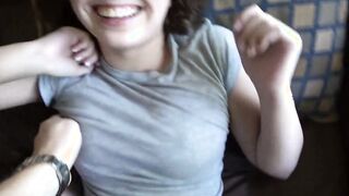 Staying Home With Great Dark Hair Gf - Leanna Lovings -