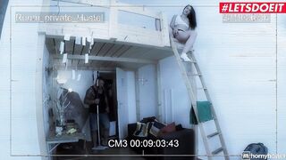 HORNYHOSTEL - (Anastasia Brokelyn, Mr. White) - Bubble Ass Dark Haired