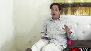 Perverted stepdad pounded african stepdaughters Amilian Kush cunt so rough