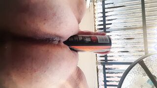 Deodorant can insertion