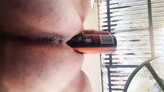 Deodorant can insertion