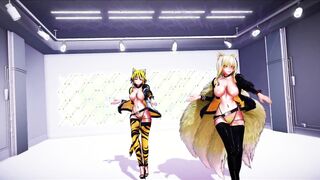 【MMD R-teenie SEX DANCE】SWEET BABE BOOTY EXTREME DELICIOUS SATISFACTION STUNNING BOOTY 甘いお尻 [MMD]