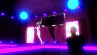 【MMD R-teens SEX DANCE】WHITE BIMBOS BEAUTY DANCE SHOWS HER HUGE BOOBS ホットな女の子[MMD]