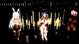 【MMD R-barely legal SEX DANCE】TASTY LONG PERVERSE BUTT EXTREME YUMMY SATISFACTION 激しいセックス [MMD]