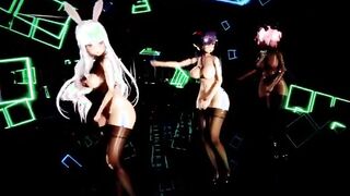【MMD R-barely legal SEX DANCE】TASTY LONG PERVERSE BUTT EXTREME YUMMY SATISFACTION 激しいセックス [MMD]