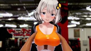 【MMD R-18 yo SEX DANCE】CUTE WOMEN WITH LONG BAE MELONS FUCKING HER SWEET PLEASUREホットな女の子[MMD]
