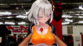 【MMD R-18 yo SEX DANCE】CUTE WOMEN WITH LONG BAE MELONS FUCKING HER SWEET PLEASUREホットな女の子[MMD]