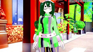 MY HERO ACADEMIA TSUYU ASUI ANIMATED