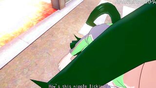 MY HERO ACADEMIA TSUYU ASUI ANIMATED