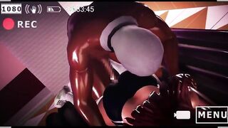 【MMD R-teenie SEX DANCE】TASTY EROTIC ASS SWEET LONG BOOTY NAILED ROUGH SEX 激しいセックス [MMD]