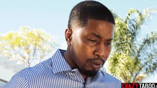 Perverted huge african stepdad nailed rough stepdaughters Gia Derza soak