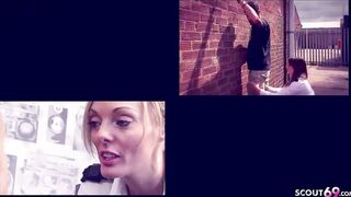 Female Police woman seduce Young Bro to Crazy Public Banged