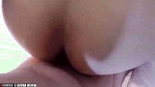 beauty stunning ass hoe Enjoying every inch of Cock -