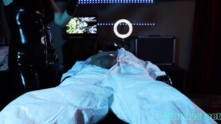 OMICRON STRAIN MUTATIONS. FEMALE DOMINATION DICK MILKING FUTURISTIC QUARANTINE PRISONER PROCEDURE