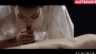 LETSDOEIT - Naughty Czech Dark Hair Vanessa Decker Hardcore Fantasy Screwed!
