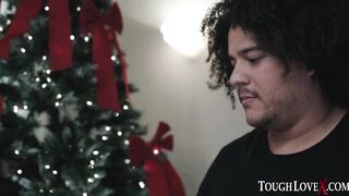 TOUGHLOVEX Sensual blonde has her own gift for Santa