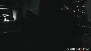 TOUGHLOVEX Sensual blonde has her own gift for Santa