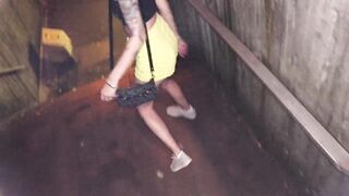 Lusty chav teenagers year older sucks penis and takes BIG facial in