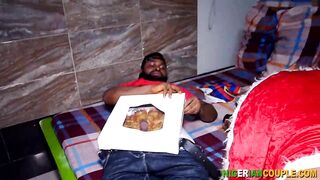 Krissyjoh Presents Christmas Gift to Uglygalz and Banged! Her into