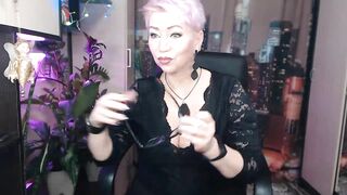 Immodest dancing of juicy Russian MILF AimeeParadise.!.