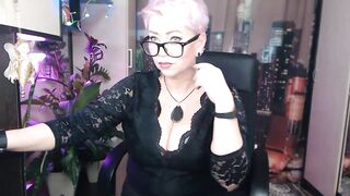 Immodest dancing of juicy Russian MILF AimeeParadise.!.