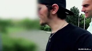 BUMS BUS - Bus screwed ends with cum on booty
