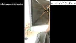 Behind the scenes, Mia Julia get nailed & Little Caprice