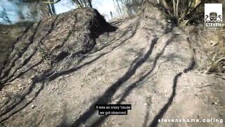 LULLU GUN gets screwed by Jason in an abandoned railway