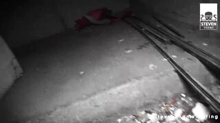 LULLU GUN gets screwed by Jason in an abandoned railway