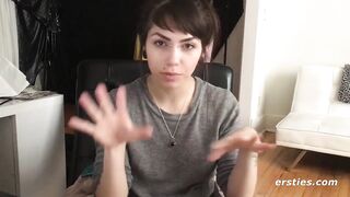 Sweet Sloan Fucks That Bushy Twat with Sex Vibrator