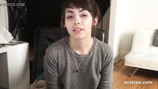 Sweet Sloan Fucks That Bushy Twat with Sex Vibrator