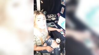 From Instagram Live @goldensmokingmodels