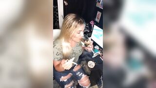 From Instagram Live @goldensmokingmodels