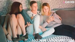 Women Masturbates Next To Flatmate While Gf Isn't Looking #5