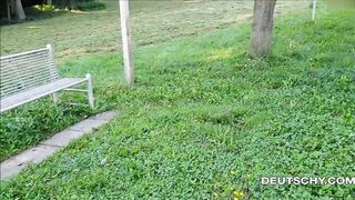 Deutsche Mom Sex im Freien