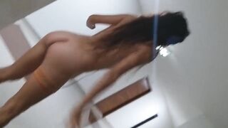 HOTEL Corridors NAKED dancing # Risky FUN under CCTV Hotel Corridor Cameras
